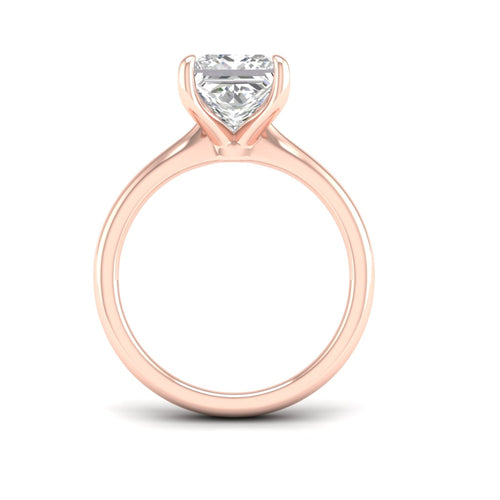 3 ctw Classic Princess Solitaire Lab Grown Ring