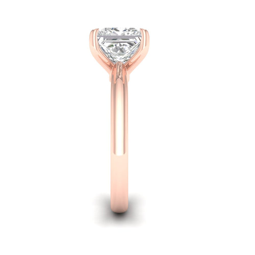 3 ctw Classic Princess Solitaire Lab Grown Ring