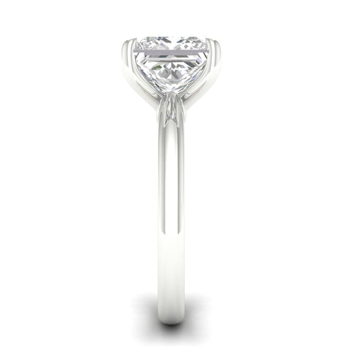 4 ctw Classic Princess Solitaire Lab Grown Ring