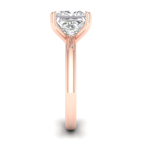 5 ctw Classic Princess Solitaire Lab Grown Ring