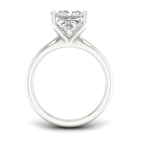 5 ctw Classic Princess Solitaire Lab Grown Ring
