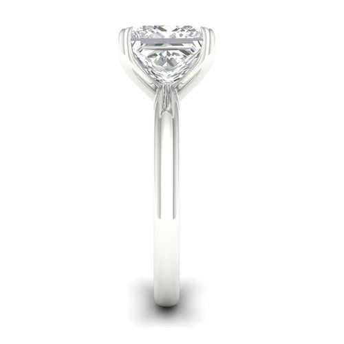 5 ctw Classic Princess Solitaire Lab Grown Ring