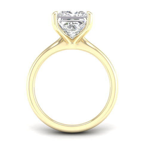 5 ctw Classic Princess Solitaire Lab Grown Ring