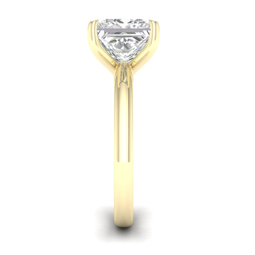 5 ctw Classic Princess Solitaire Lab Grown Ring
