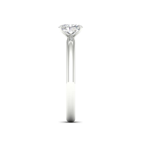 1/2 Ctw Classic Oval Solitaire Lab Grown Ring