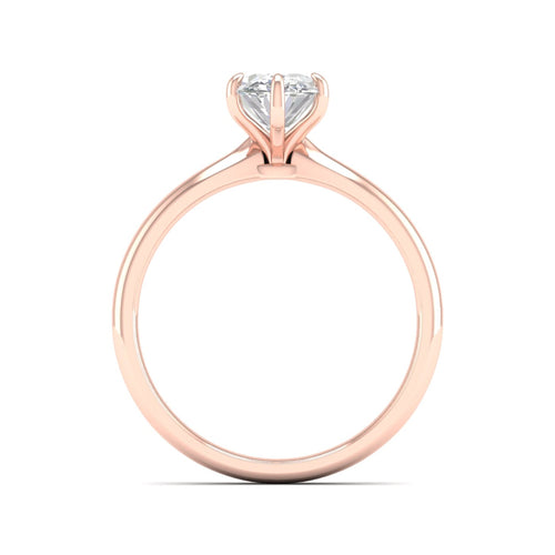 1 1/2 Ctw Classic Oval Solitaire Lab Grown Ring