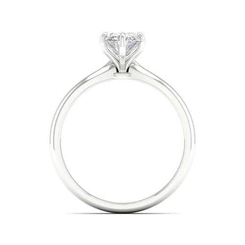 1 1/2 Ctw Classic Oval Solitaire Lab Grown Ring