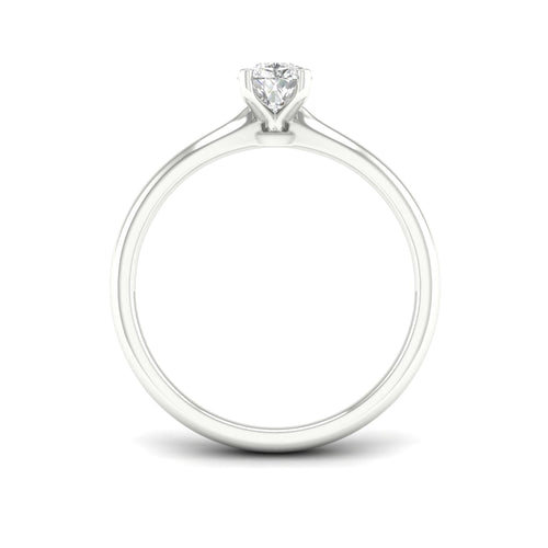3/4 Ctw Classic Pear Solitaire Lab Grown Ring
