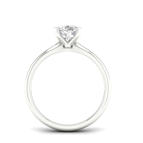 1 1/2 Ctw Classic Pear Solitaire Lab Grown Ring