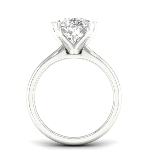 5 Ctw Classic Pear Solitaire Lab Grown Ring