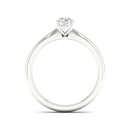 1/2 ctw Classic Round Solitaire Lab Grown Ring