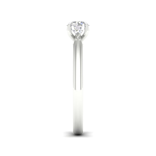 1/2 ctw Classic Round Solitaire Lab Grown Ring