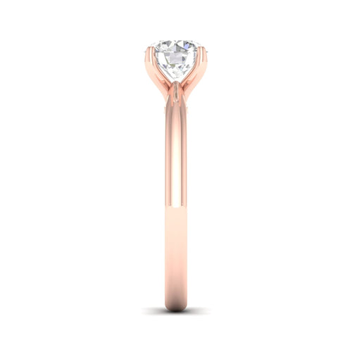 1 ctw Classic Round Solitaire Lab Grown Ring