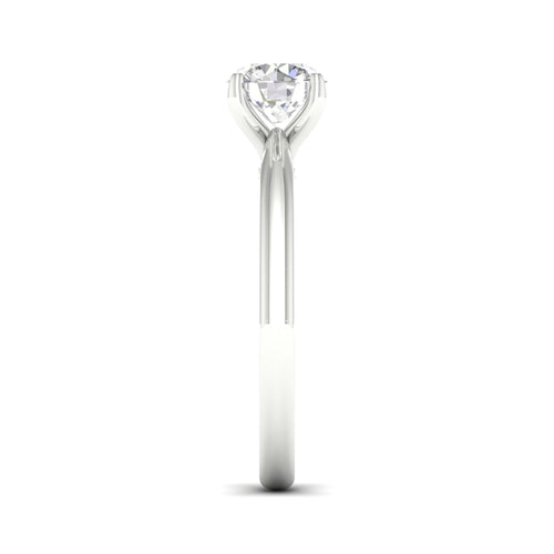 1 ctw Classic Round Solitaire Lab Grown Ring