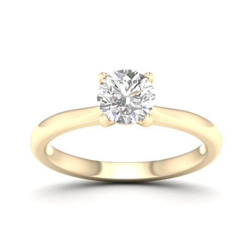 1 ctw Classic Round Solitaire Lab Grown Ring