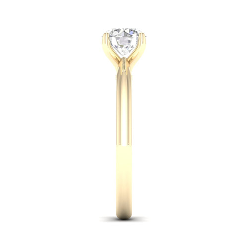 1 ctw Classic Round Solitaire Lab Grown Ring