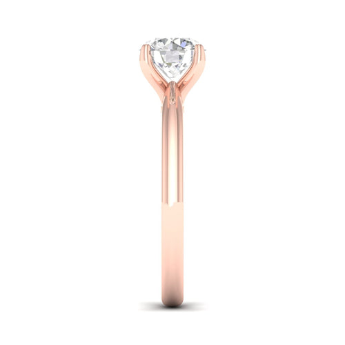 1 1/2 ctw Classic Round Solitaire Lab Grown Ring