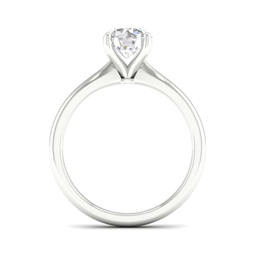 1 1/2 ctw Classic Round Solitaire Lab Grown Ring