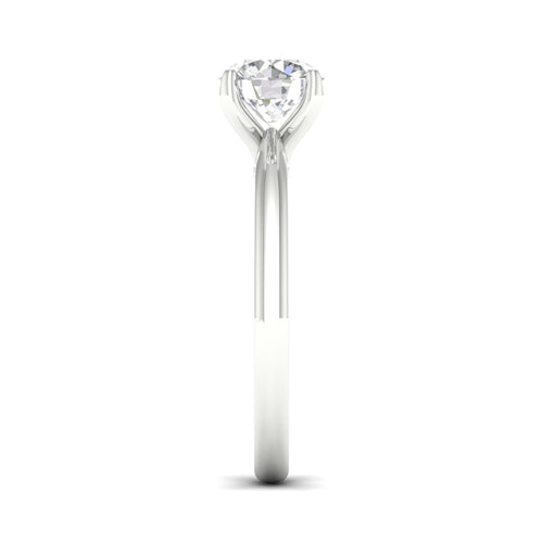 1 1/2 ctw Classic Round Solitaire Lab Grown Ring