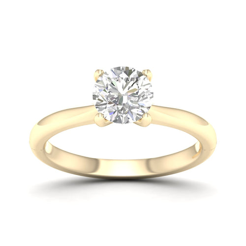 1 1/2 ctw Classic Round Solitaire Lab Grown Ring
