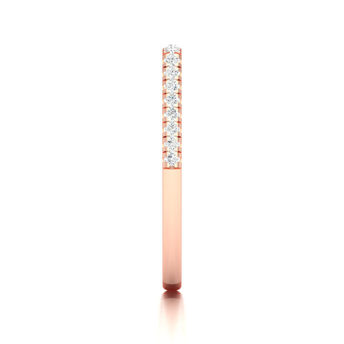 1/5 Ctw Geometric Hexagon Lab Grown Fashion Stackable Ring