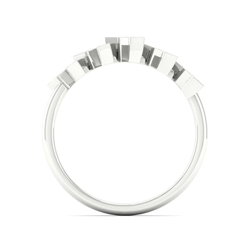 1/10 Ctw Starry Lab Grown Fashion Stackable Ring