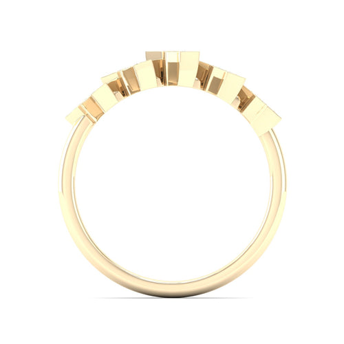 1/10 Ctw Starry Lab Grown Fashion Stackable Ring