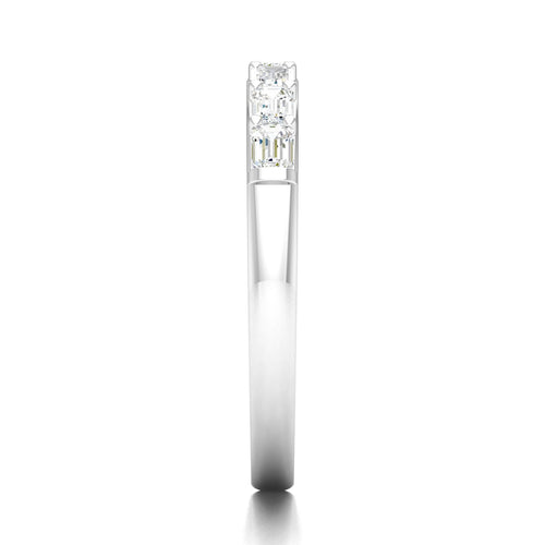 3/4 Ctw Baguette Lab Grown Fashion Stackable Ring