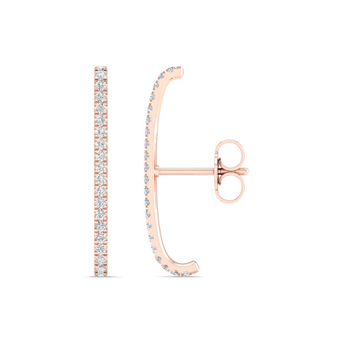 1/4 Ctw Suspendor Lab Grown Fashion Earring