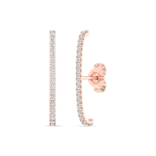 1/4 Ctw Suspendor Lab Grown Fashion Earring