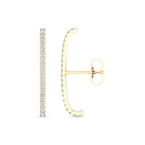 1/4 Ctw Suspendor Lab Grown Fashion Earring