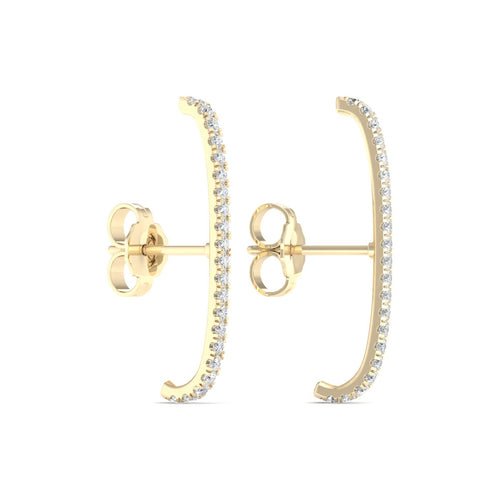 1/4 Ctw Suspendor Lab Grown Fashion Earring