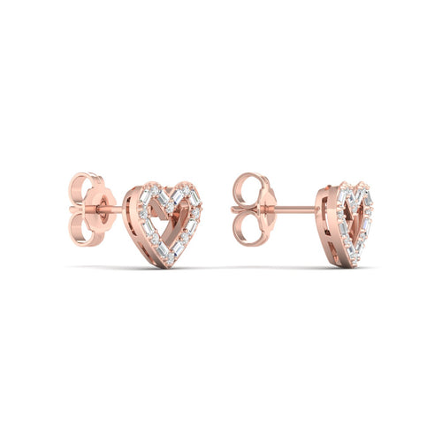 1/4 Ctw Ana de Aramas Heart Lab Grown Fashion Earring