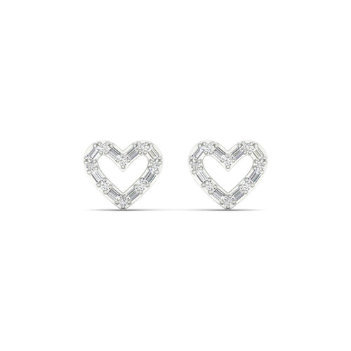 1/4 Ctw Ana de Aramas Heart Lab Grown Fashion Earring