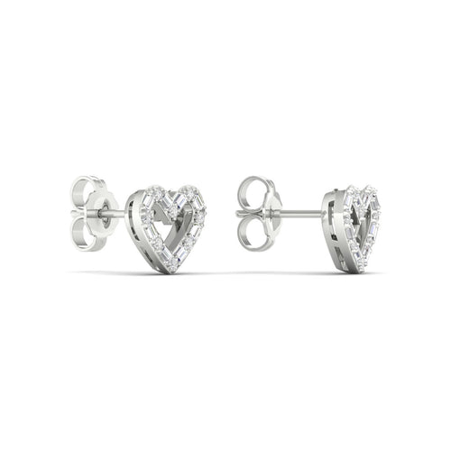 1/4 Ctw Ana de Aramas Heart Lab Grown Fashion Earring