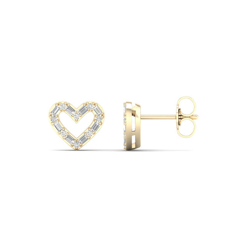 1/4 Ctw Ana de Aramas Heart Lab Grown Fashion Earring