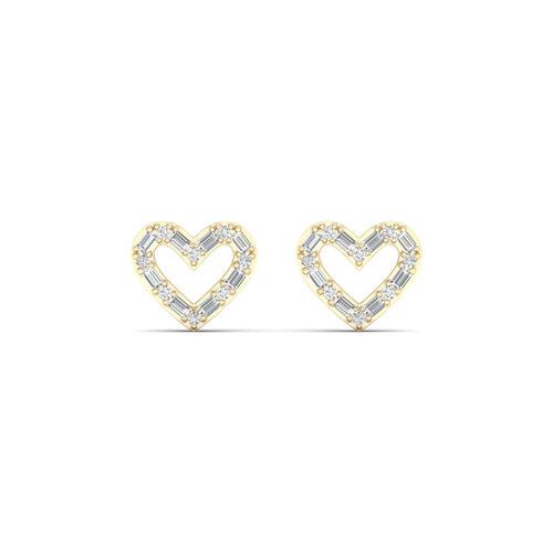 1/4 Ctw Ana de Aramas Heart Lab Grown Fashion Earring