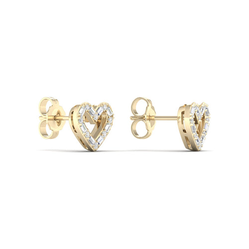 1/4 Ctw Ana de Aramas Heart Lab Grown Fashion Earring
