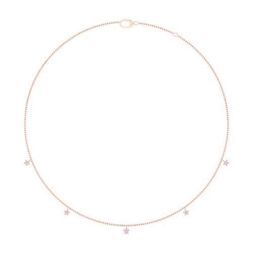 1/5 Ctw Star Lab Grown Fashion Necklace