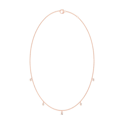 1/5 Ctw Star Lab Grown Fashion Necklace