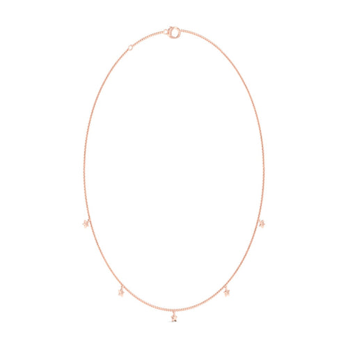 1/5 Ctw Star Lab Grown Fashion Necklace
