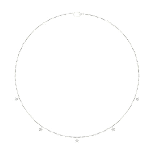 1/5 Ctw Star Lab Grown Fashion Necklace
