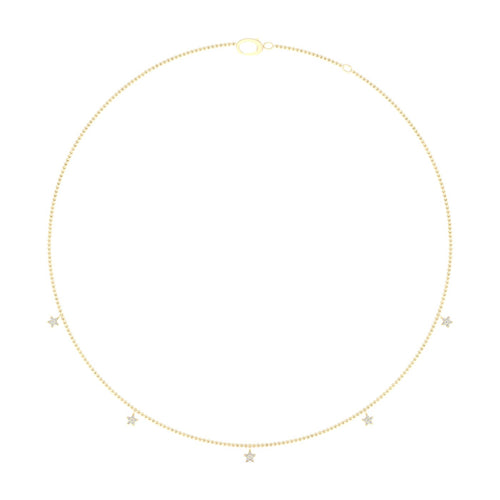 1/5 Ctw Star Lab Grown Fashion Necklace
