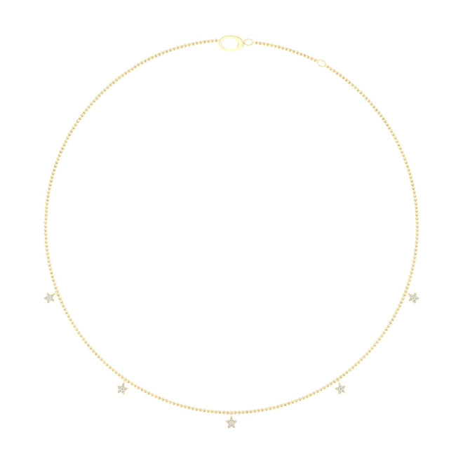 1/5 Ctw Star Fashion Necklace