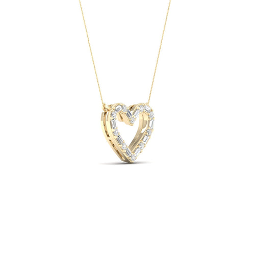 1/4 Ctw Ana de Aramas Heart Lab Grown Fashion Pendant
