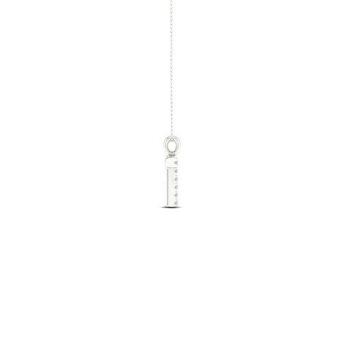 "T" Initial Lab Grown Fashion Pendant