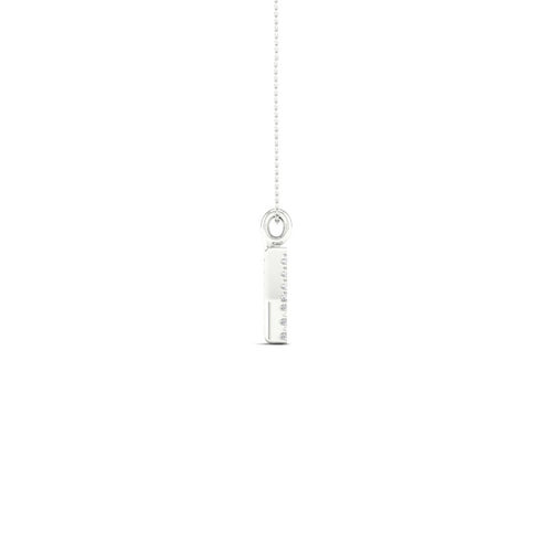 "Y" Initial Lab Grown Fashion Pendant