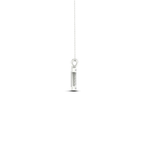 "Z" Initial Lab Grown Fashion Pendant