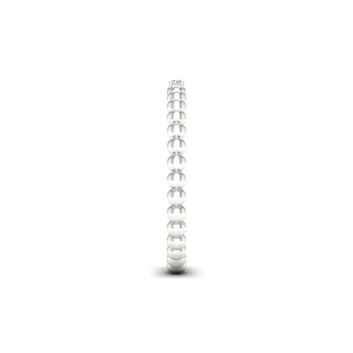 0.02 Ctw Single Stone Lab Grown Stackable Ring
