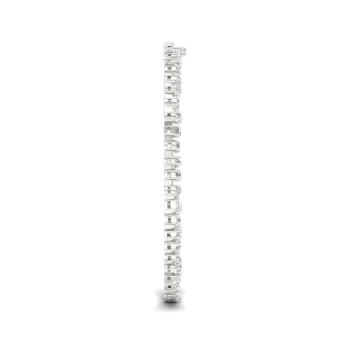 15 1/3 ctw Multi Shape Fashion Lab Grown Necklace